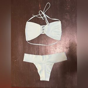 Mika Yoga Wear Swimsuit Light Blue